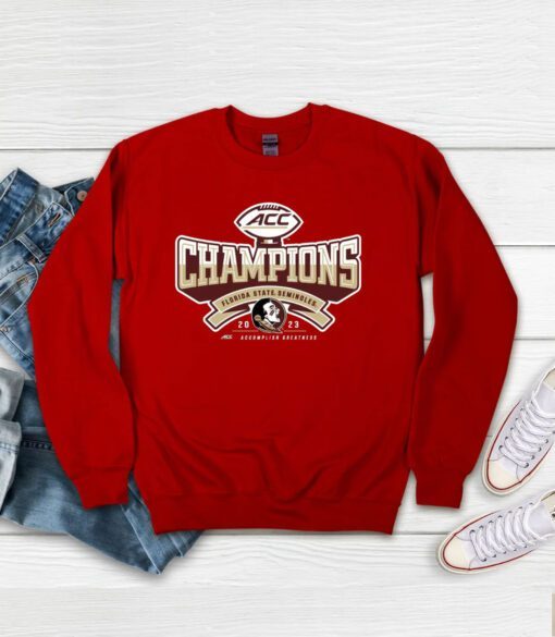 Florida State Seminoles 2023 ACC Football Conference Champions Sweatshirt