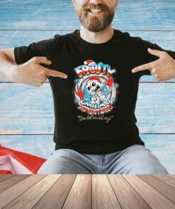 Frosty Christmas Adventures you better not cry T-shirt