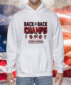 Georgia Football Back To Back Champs Hoodie