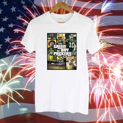 Green Bay Packers Grand Theft Auto Shirt