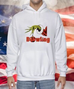 Grinch Hand Bowling Ugly Christmas Hoodie