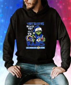 Grinch They Hate Us Because They Ain’t Us Rams Hoodie