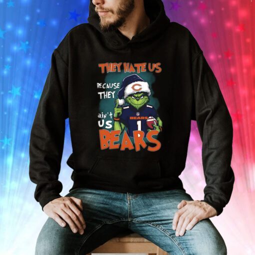 Grinch They Hate Us Because They Ain’t Us Bears Hoodie