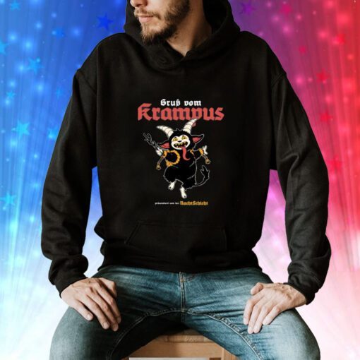 Grub Vom Krampus Prasentiert Von Der Nachtschicht Hoodie