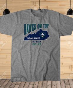 Hawks On Top UNCW Basketball Sweatshirts