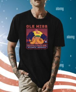 HottyToddy Ole Miss Football 2023 Peach Bowl T-Shirt