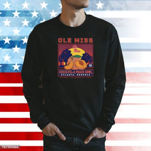 HottyToddy Ole Miss Football 2023 Peach Bowl Sweatshirt