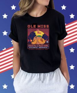 HottyToddy Ole Miss Football 2023 Peach Bowl T-Shirts