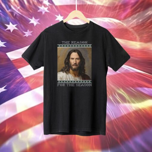 Keanu Christ The Reason For The Season T-Shirt