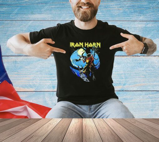 Krampus Iron Maiden Christmas T-shirt