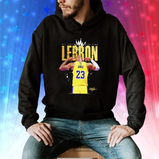 Lebron James All Hail The King Signature Hoodie