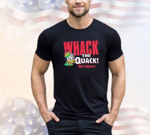 Liberty Flames Beat Oregon whack the quack shirt