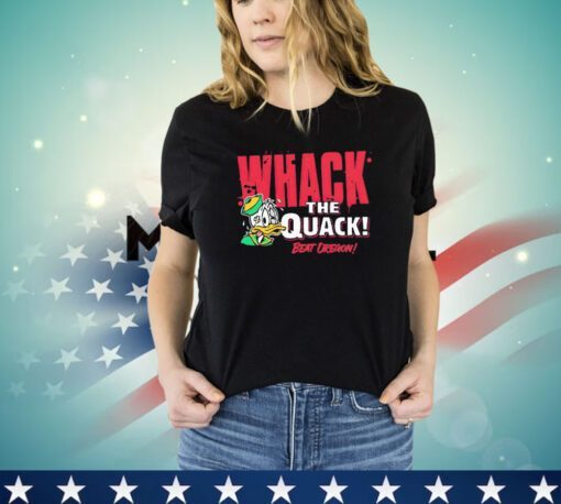 Liberty Flames Beat Oregon whack the quack shirt