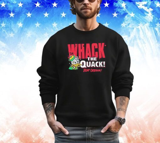 Liberty Flames Beat Oregon whack the quack shirt