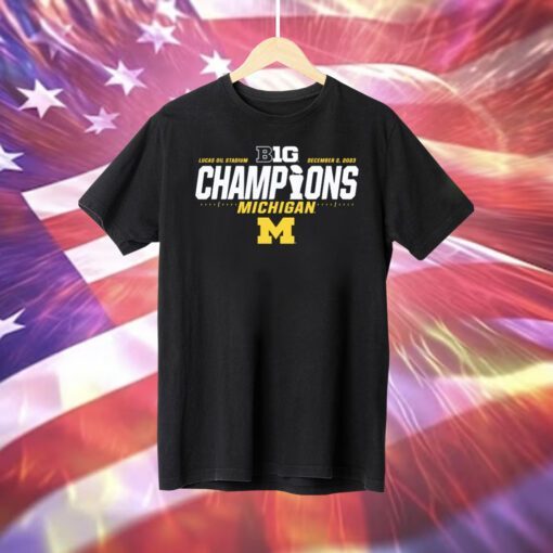 Michigan Wolverines 2023 Big Ten Football Conference Champions Shirt