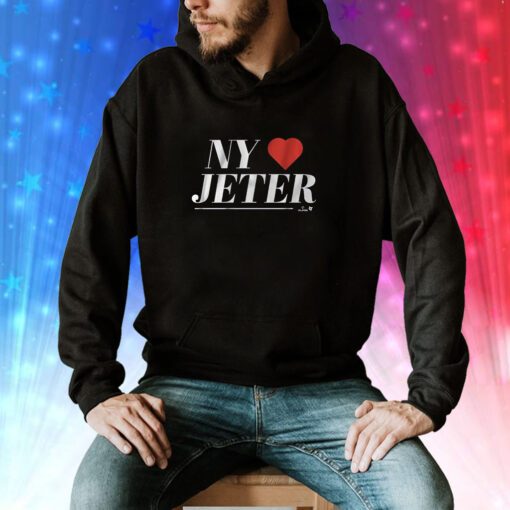 NY Loves Jeter New York Baseball Hoodie