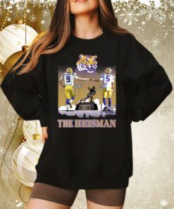 Number 9 Burrow And Number 5 Daniels The Heisman Sweatshirt