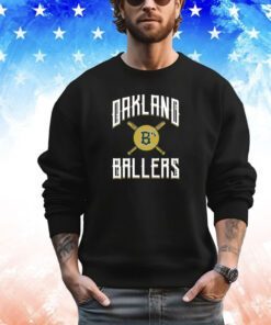 Oaklandish Oakland Ballers Bat Logo T-Shirt