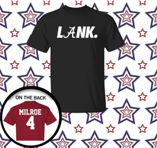 Official Jalen Milroe Alabama Football Lank T-Shirts