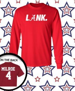 Official Jalen Milroe Alabama Football Lank T-Shirts longsleeve