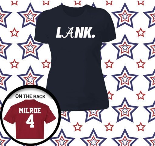 Official Jalen Milroe Alabama Football Lank T-Shirts longsleeve