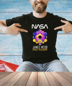 Official Nasa James webb space telescope T-shirt