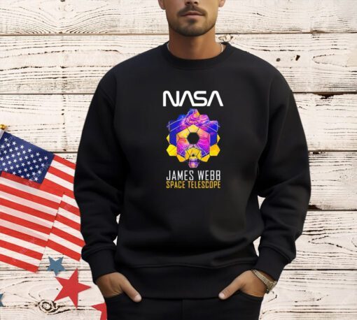 Official Nasa James webb space telescope T-shirt