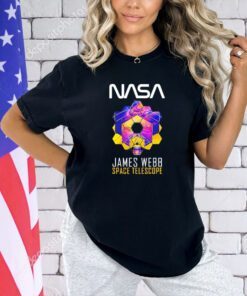 Official Nasa James webb space telescope T-shirt