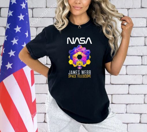 Official Nasa James webb space telescope T-shirt