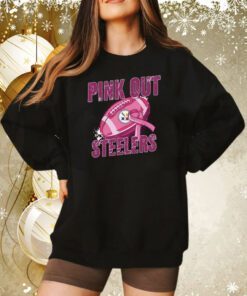 Pink Out Steelers Sweatshirt