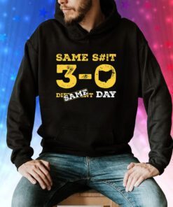 Same Shit Same Day Michigan College Hoodie