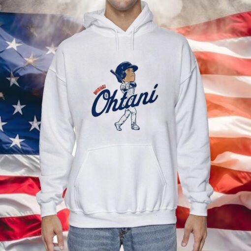 Shohei Ohtani Batting Caricature Hoodie