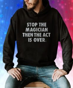 Stop the Magician Las Vegas Football Hoodie