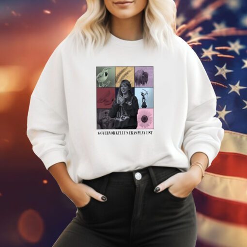 Taylor Governor Kelly Eras Playlist Sweatshirt