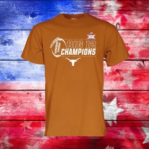 Texas Longhorns 2023 Big 12 Football Champions Locker Room Sweatshirts