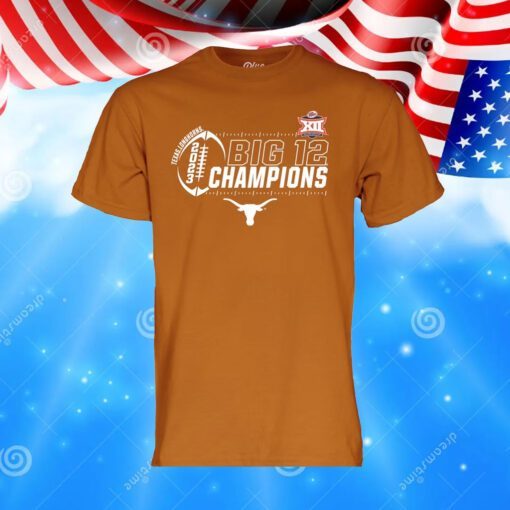 Texas Longhorns 2023 Big 12 Football Champions Locker Room Sweatshirt