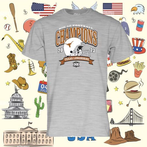 Texas Longhorns 2023 Big 12 Football Champions Sweatshirts