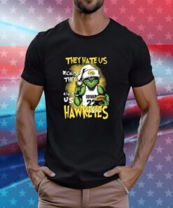 They Hate Us Because They Aint Us Hawkeyes Grinch Shirts