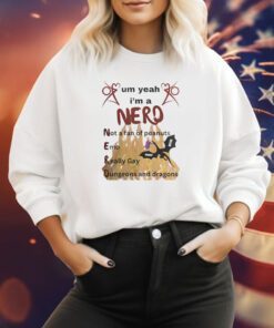 Um Yeah I’m A Nero Not A Fan Of Peanuts Emo Really Gay Sweatshirt