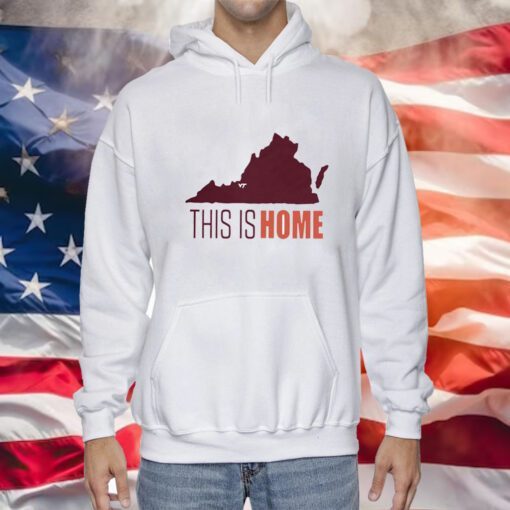 Official Virginia Tech Football Win This Is Home Tee Shirt