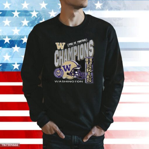 Washington Huskies 2023 Pac-12 Champions Kings of the West Sweatshirt