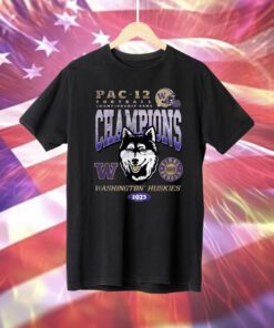 Washington Huskies 2023 Pac-12 Champions Shirts