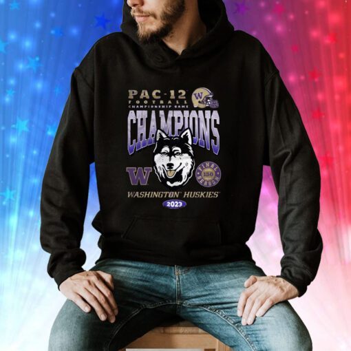 Washington Huskies 2023 Pac-12 Champions Hoodie