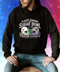 Washington Huskies Vs Texas Longhorns College Football Playoff 2024 Sugar Bowl hoodie