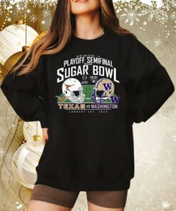 Washington Huskies Vs Texas Longhorns College Football Playoff 2024 Sugar Bowl Sweatshirt