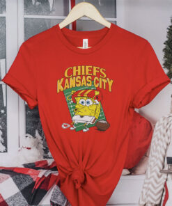 SpongeBob SquarePants x Kansas City Chiefs T-Shirt