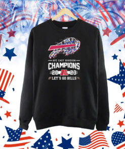 AFC East Division Champions Let’s Go Bills TShirt