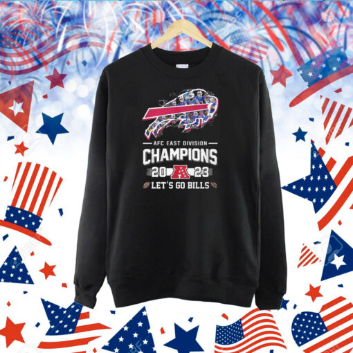 AFC East Division Champions Let’s Go Bills TShirt