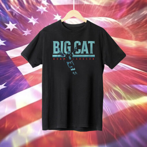 Adam Larsson Big Cat Seattle Shirts