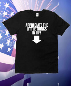 Appreciate The Little Things In Life T-Shirt